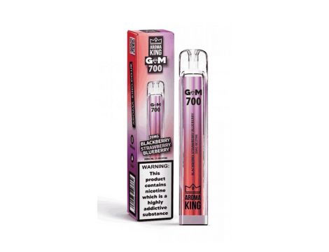 Aroma King Gem 700 puffs 20mg - Blackberry Strawberry Blueberry